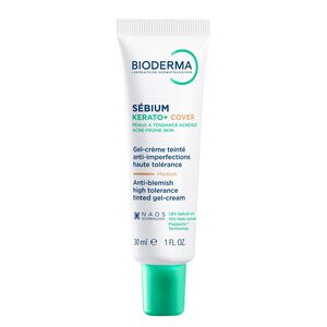 S&eacute;bium K&eacute;rato+ Cover Gel-Creme Com Cor Anti-Imperfei&ccedil;&otilde;es Alta Toler&acirc;ncia 30 ml