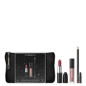 Industry Icon Lip Combo M&middot;A&middot;Cximal Sleek Satin Lippenstift-Set + Lipgloss + Lippenkonturenstift