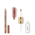 Twist'n Twinkle Holiday Meant To Match Geschenkset met Unlimited Double Touch-lippenstift + Creamy Colour-lippotlood + make-uptasje