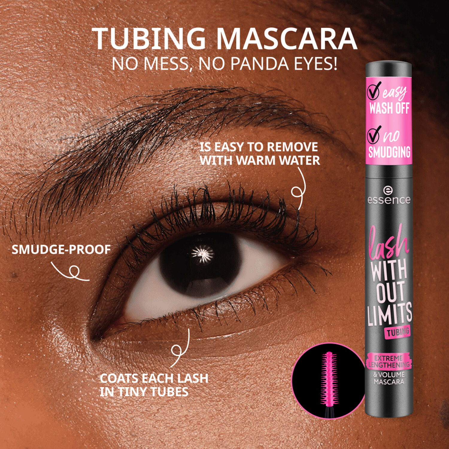 Lash Without Limits, Volume and Extreme Length Mascara 13 ml