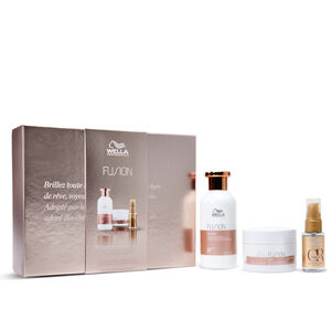 Fusion Shampoo, masker en olie - beschadigd haar