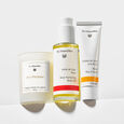 Rituel de Roses Day Cream 30 ml + Skincare Oil 75 ml and Candle Gift Set