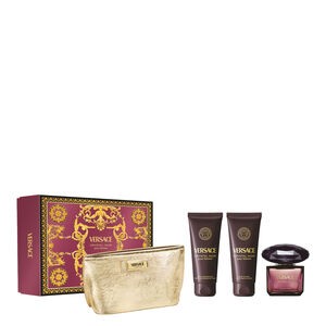 Crystal Noir Coffret Eau de Parfum 90ml + Gel Douche 100ml + Lait Corps 100 ml + Trousse