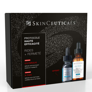 Ce Ferulic Coffret S&eacute;rum Antioxydant Vitamine C Pure 30ml + S&eacute;rum aux Peptides Correcteur de Rides 15ml