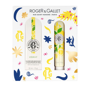 C&eacute;drat Wellness Fragrance Set: 30 ml Fragrance Water + 30 ml Hand Cream