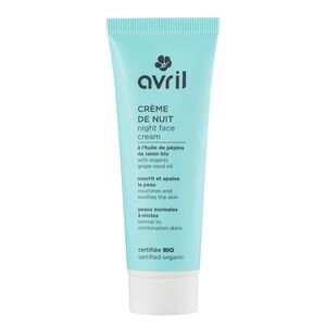 Cr&egrave;me de nuit Certifi&eacute; Bio
