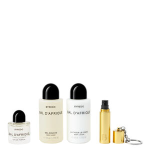 Bal d'Afrique S&aelig;t Eau de Parfum 8 ml + brusegel 50 ml + kropslotion 50 ml + n&oslash;glering
