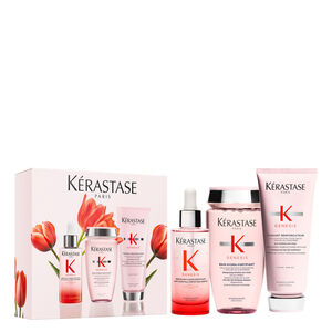 Genesis Hydraterende en versterkende badset 250 ml + Versterkend serum tegen haaruitval 90 ml + Versterkende cr&egrave;me 200 ml