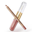 Twist'n Twinkle Holiday Meant To Match Geschenkset met Unlimited Double Touch-lippenstift + Creamy Colour-lippotlood + make-uptasje
