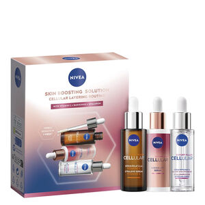 Cellular Expert Filler Superposition Serum Set: Plumping + Lifting + Brightening, 3x30ml