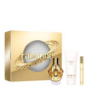 Million Gold For Her Coffret Eau de Parfum 50 ml + Vapo 10ml + Lotion pour le Corps 100 ml
