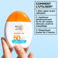 Ambre Solaire Super UV SPF50 Aqua Fluide Protecteur Visage Invisible 40 ml