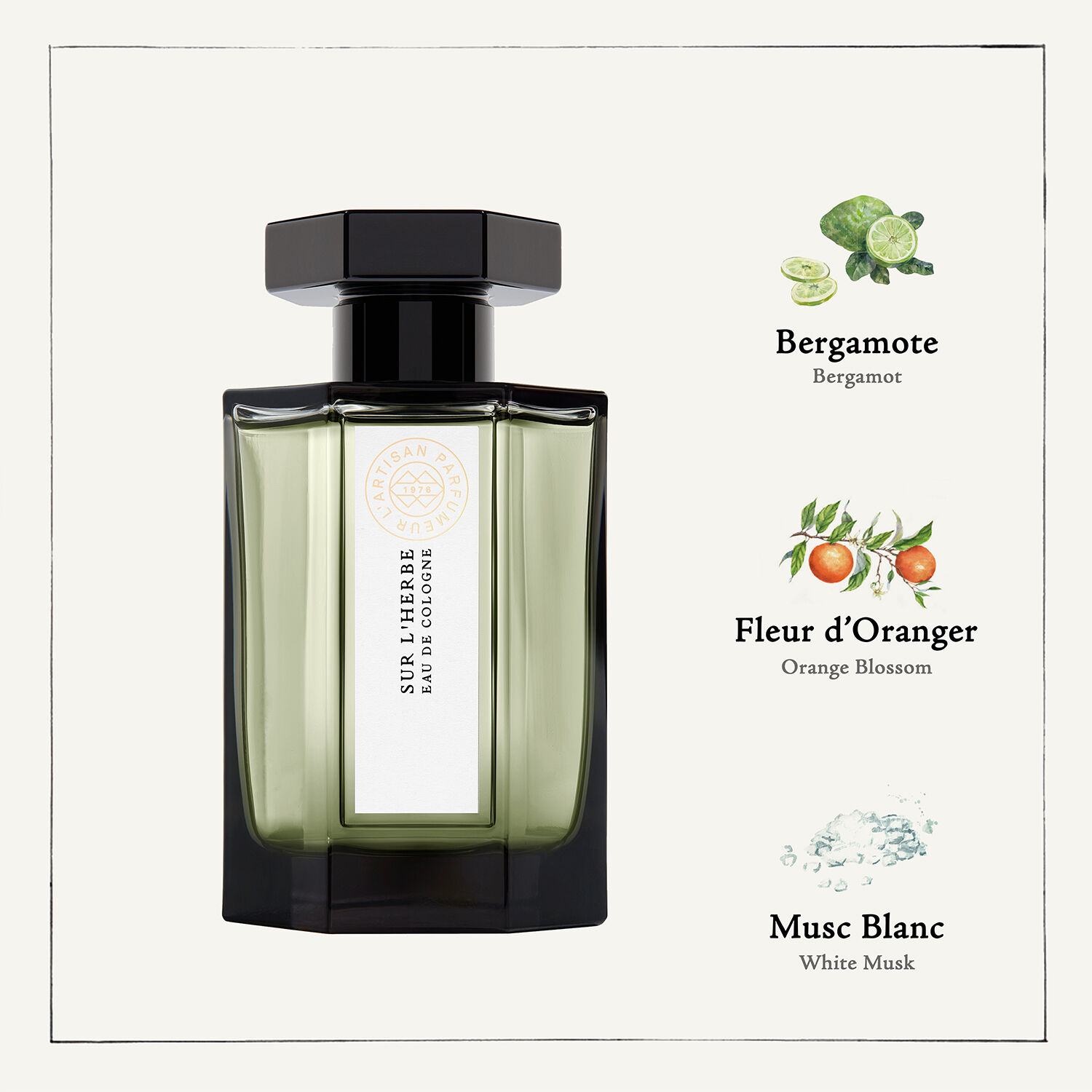 Sur L'Herbe, Eau de Cologne 100 ml - L'Artisan Parfumeur