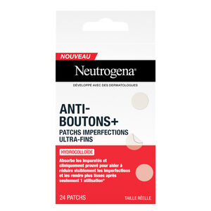 Anti-Boutons+ Ultra-Thin Blemish Patches, 24 Patches