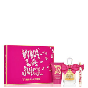 Viva La Juicy Zestaw Woda perfumowana 100 ml i 10 ml + Krem do ciala Souffl&eacute; 125 ml