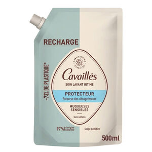 Soin Lavant Intime Protecteur Intimate Hygiene Refill for Sensitive Mucous Membranes, 500 ml
