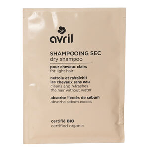 Shampooing sec en poudre pour cheveux clairs 30g certifi&eacute; bio