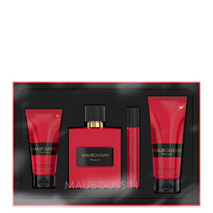 Pour Lui In Red Set Eau de Parfum 100 ml + Duschgel 90 ml + Duschgel 50 ml + Spray 20 ml