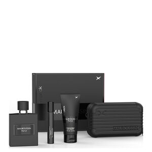 Pour Lui In Black Set Eau de Parfum 100 ml + Spray 20 ml + Duschgel 75 ml + Kosmetiktasche