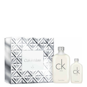 CK One Zestaw Eau de Toilette 100 ml + zel pod prysznic 100 ml