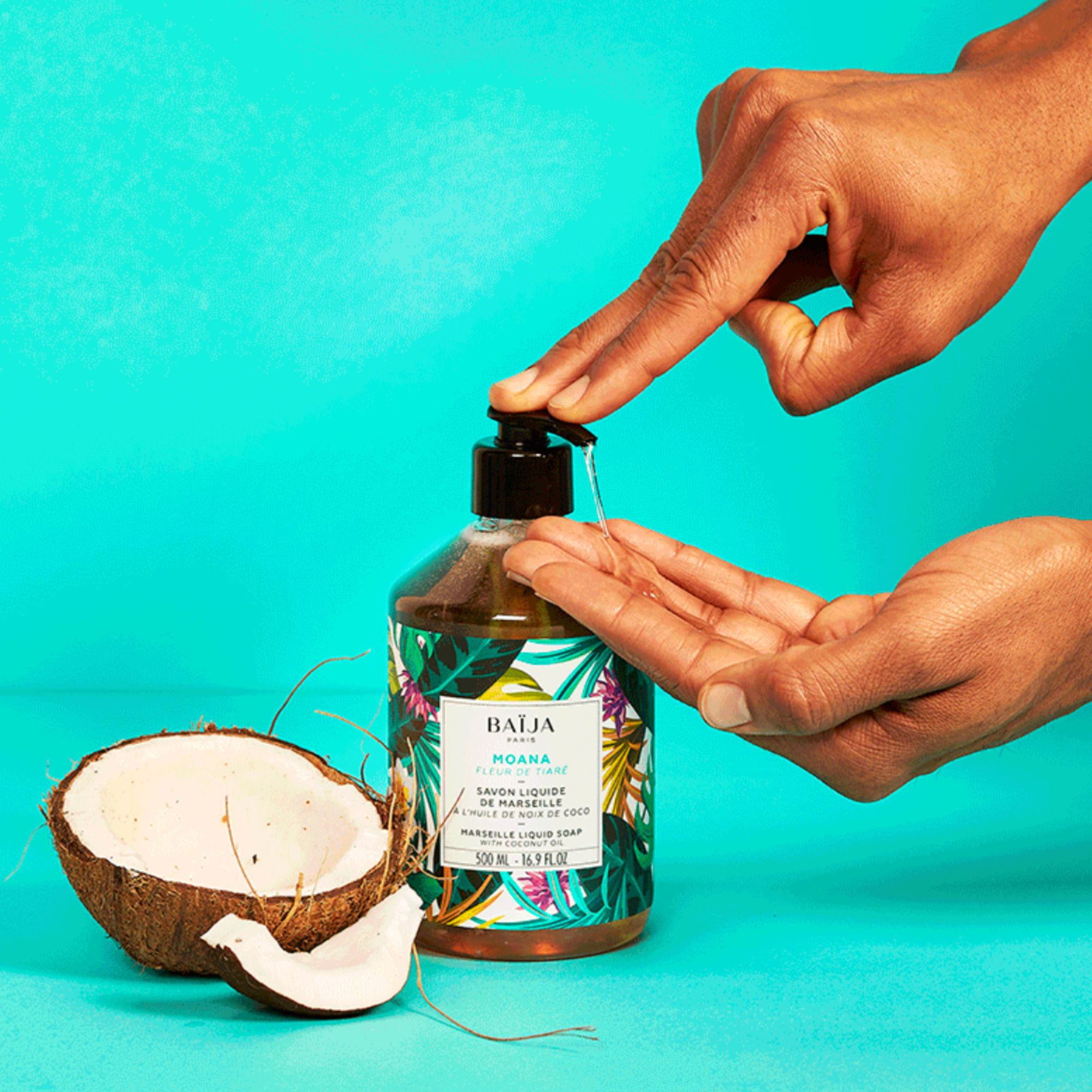 Moana, Jabón Líquido 500 ml - Baïja | MyOrigines Produit