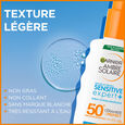 Ambre Solaire Sensitive Expert + Hypoallergen solspray med meget h&oslash;j beskyttelse SPF50+ 150 ml