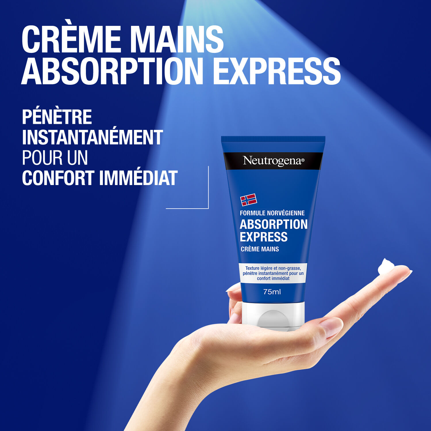 Neutrogena Express-Handcreme – 2 X 75 Ml, Schnelle Absorption, Mit Glycerin & Vitamin E