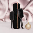 Glide+ Max Set Brosse Chauffante Haarglansset + platte borstel en hittebestendig etui