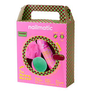 Washing Machine Rose Conjunto de Espuma de Banho de Frutos Vermelhos 200 ml + 2 Produtos