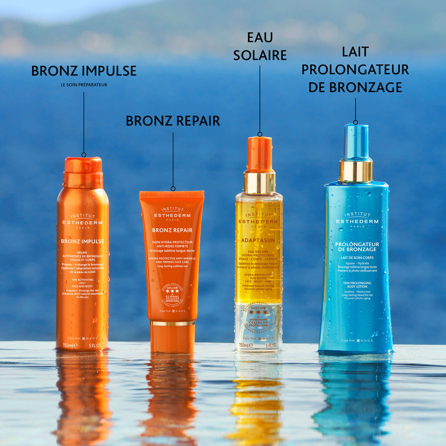 Crème Solaire Esthederm Adaptasun FPS 30 - 50 Ml - Protection Visage Soleil Modéré