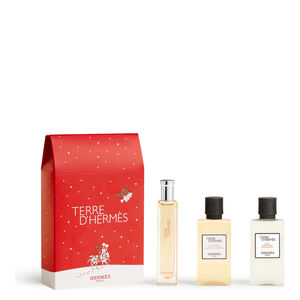 Terre d'Herm&egrave;s Zestaw Eau de Toilette Nomade 15 ml + zel pod prysznic do ciala i wlos&oacute;w 40 ml + balsam po goleniu 40 ml