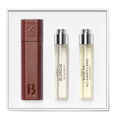 Travel Leather Case Coffret 3x12ml Blanche Mojave Rose Of No Man&rsquo;s Land H26 Ikonisk s&aelig;t Eau de Parfum 3 x 12 ml + rejsetui i l&aelig;der i begr&aelig;nset udgave