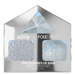 la Folie Douce Set de bombas de ba&ntilde;o 3 x 50 g