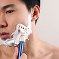 The Razor Starter Set Blush Razor Kit with 2 Razor Heads + Wall Bracket