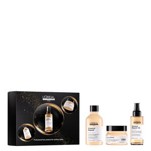 Serie Expert Absolut Repair Zestaw: szampon 300 ml + maska 250 ml + olejek Absolut Repair 90 ml