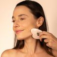 Gua Sha Quartz Rose Coeur de Pierre Jod