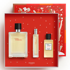 Terre d'Herm&egrave;s Gift Set Eau de Toilette 100 ml + Eau de Toilette 15 ml Travel Size + 40 ml Shower Gel