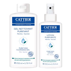 Gel Nettoyant Purifiant + Lotion Purifiante