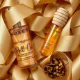 Multi-Gammes Zestaw Huile Prodigieuse Zloty roll-on 60 ml + R&ecirc;ve de Miel &ndash; balsam do ust 10 ml + spinka do wlos&oacute;w w ksztalcie serca