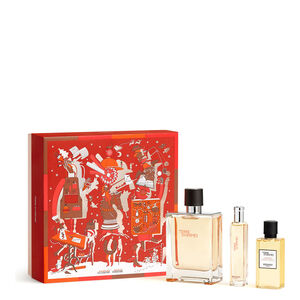 Terre d'Herm&egrave;s Zestaw Eau de Toilette 100 ml + Eau de Toilette Nomade 15 ml + zel pod prysznic 40 ml