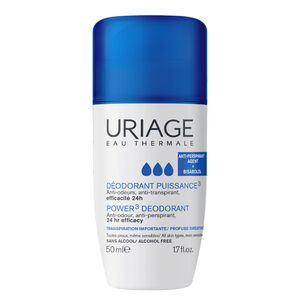 D&eacute;odorant Puissance 3 Anti-odour, Anti-perspirant, 24h effectiveness 50 ml