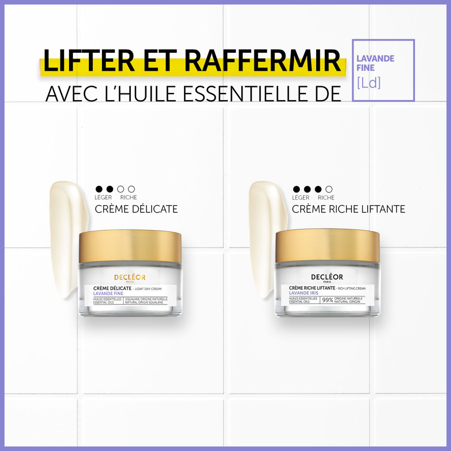 Lavande Iris, - Decléor 50 | MyOrigines Lifting-Creme ml Produit Reichhaltige Parapharmazie
