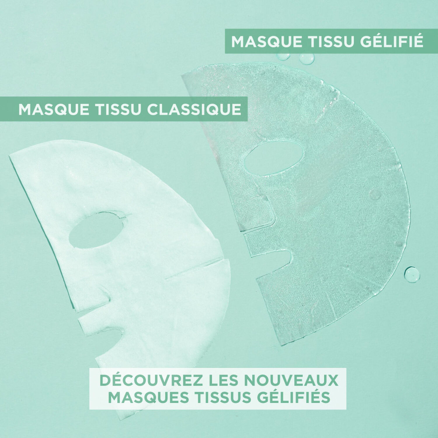 Soin Visage SkinActive Masque Tissu Cryo Gelée Anti-Fatigue GARNIER