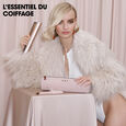 Gold &Eacute;dition Limit&eacute;e Cashmere Conjunto de alisador Styler + mini escova plana + bolsa bege