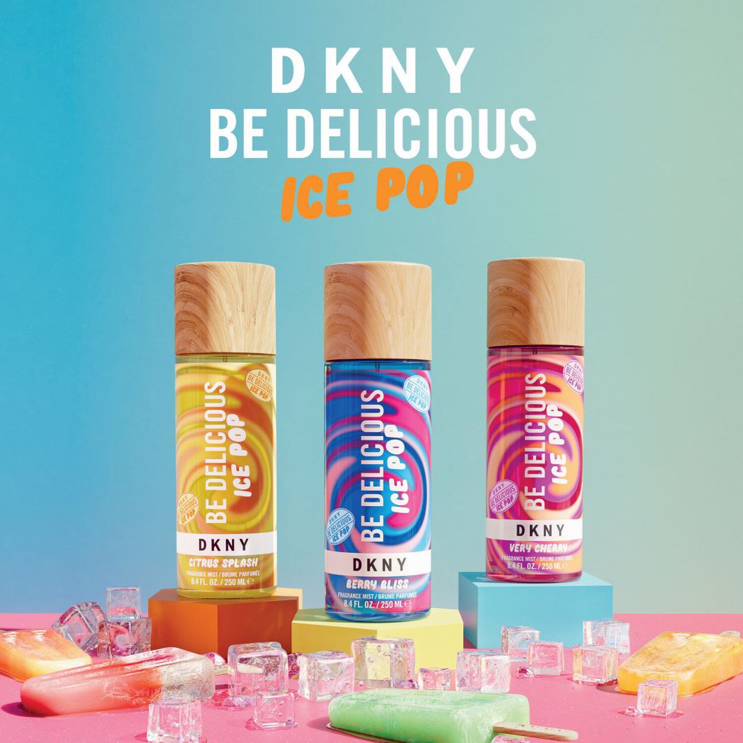 Be Delicious Ice Pop Citrus Splash, Perfumed mist 250 ml DKNY