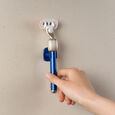 The Razor Starter Set Blush Razor Kit with 2 Razor Heads + Wall Bracket