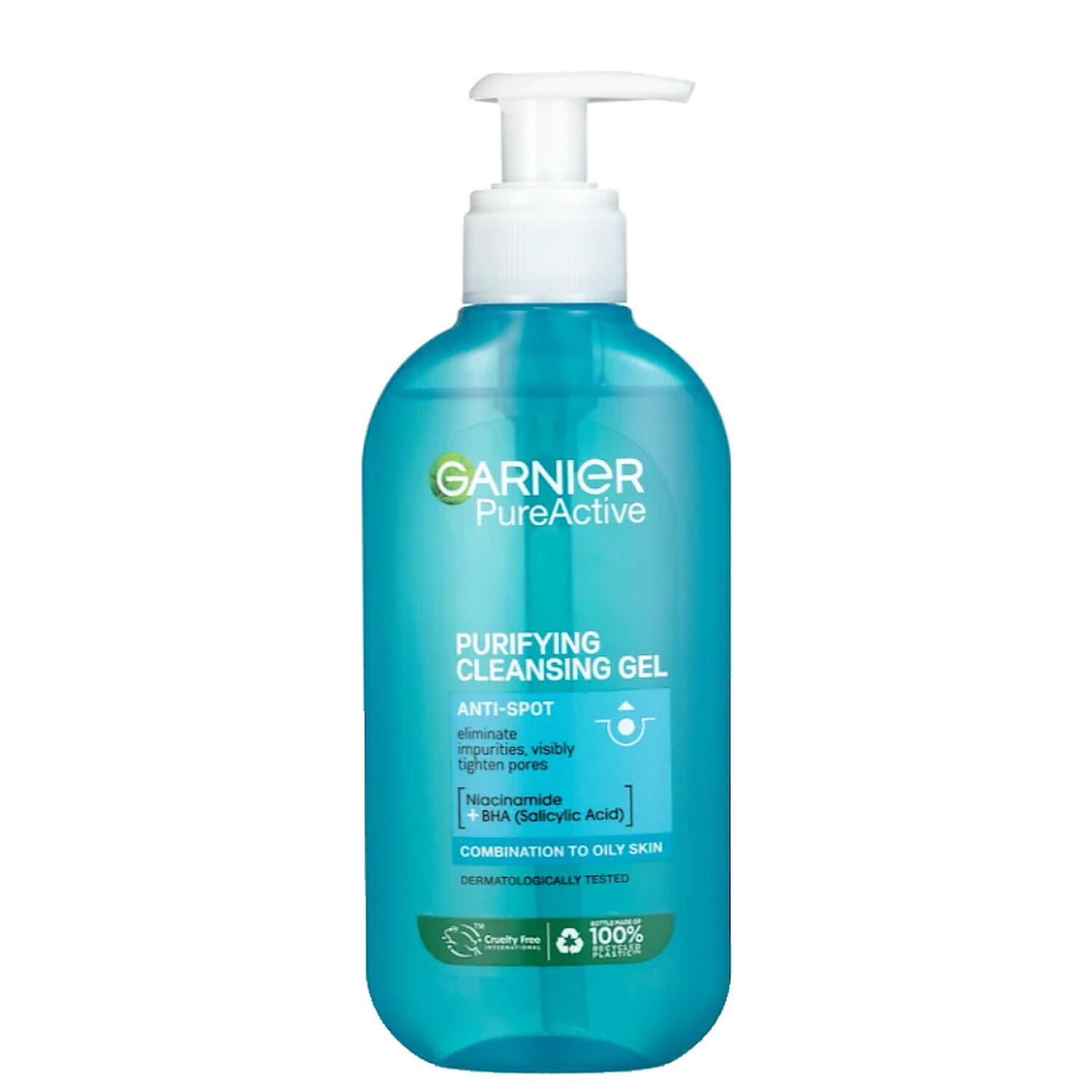 SkinActive Pure Active, Gel Nettoyant Purifiant Garnier MyOrigines