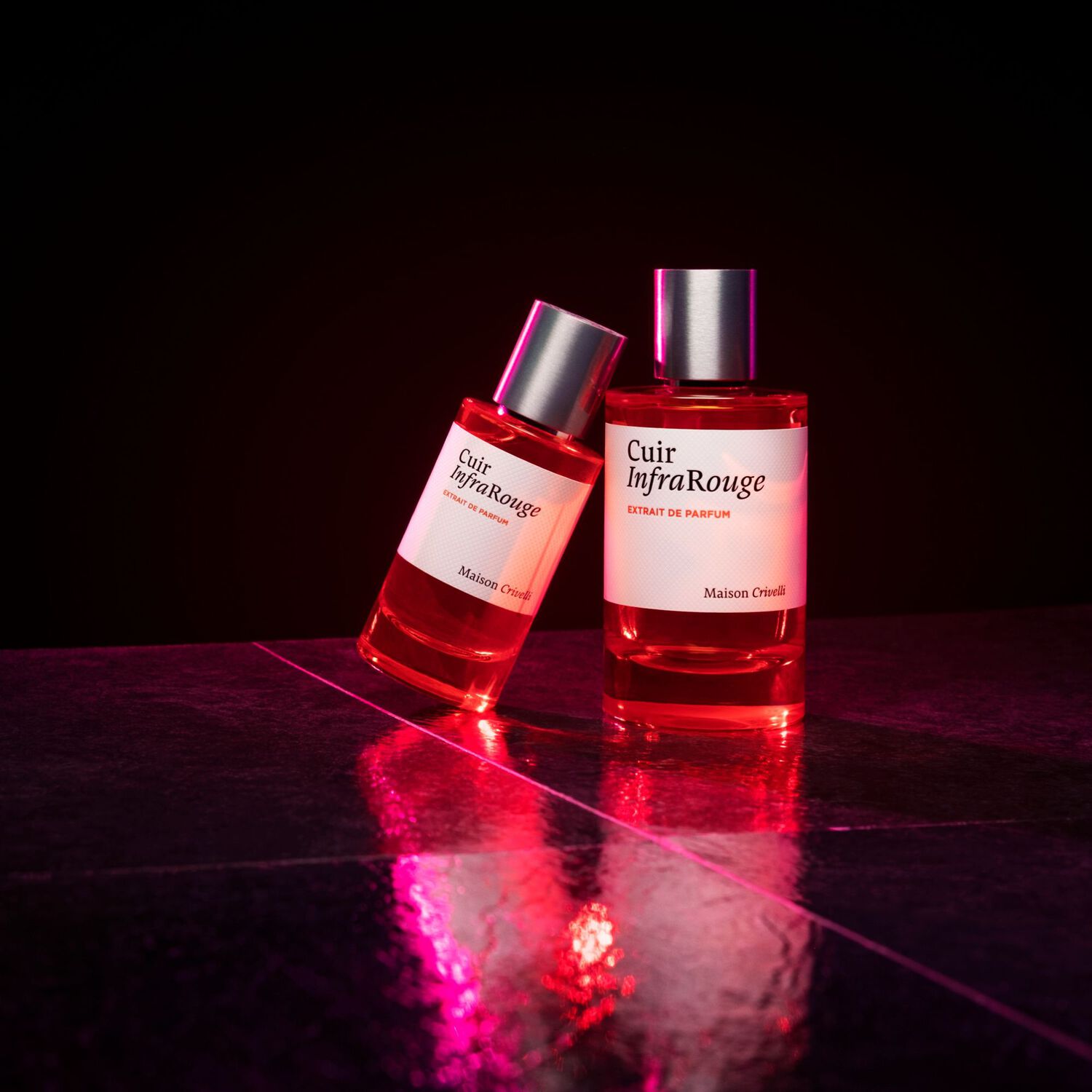 Cuir Infrarouge, Extrait de Parfum 100 ml - Maison Crivelli 