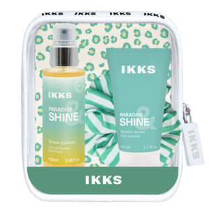 Paradise & Shine Wild Glitter Body Mist Set (100 ml) + Shower Gel (50 ml) and Hair Tie