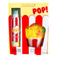 Fun Bath Pop! Duschschaum-Set &bdquo;Pop Corn&ldquo; 200 ml + Schwamm und Duschblume